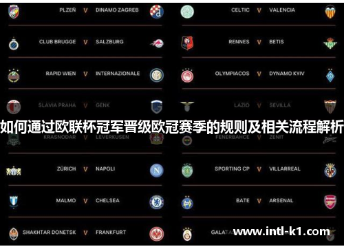如何通过欧联杯冠军晋级欧冠赛季的规则及相关流程解析